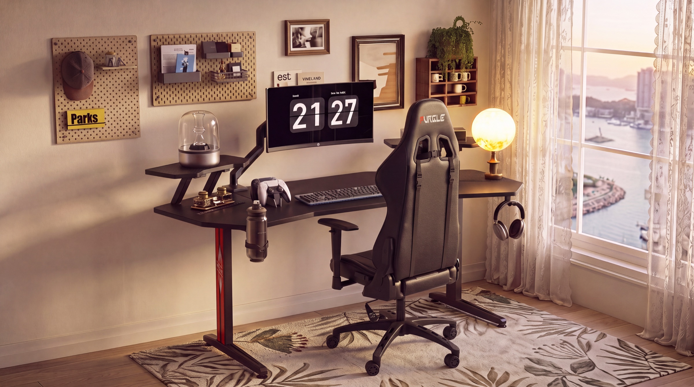 The same DS gaming desk and chair set — Warm Retreat
